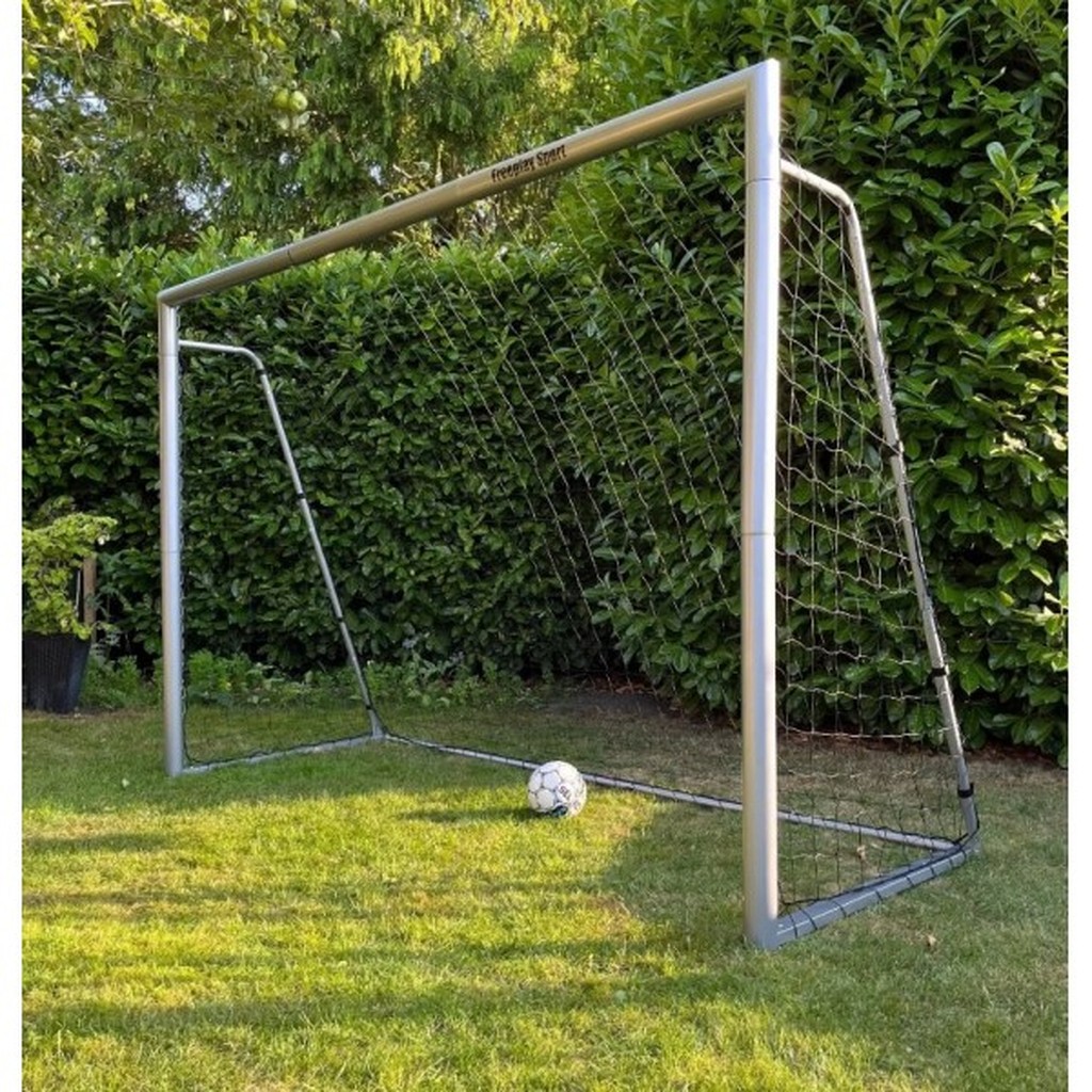 Freeplay 300 x 200 cm Fodboldmål Silver til haven