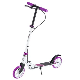 NILS 180 mm VIOLET Løbehjul med håndbremse