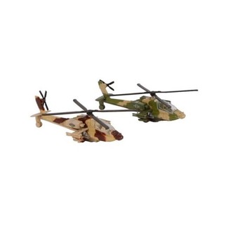 Kamp Helikopter 21 cm die cast med LYD og LYS