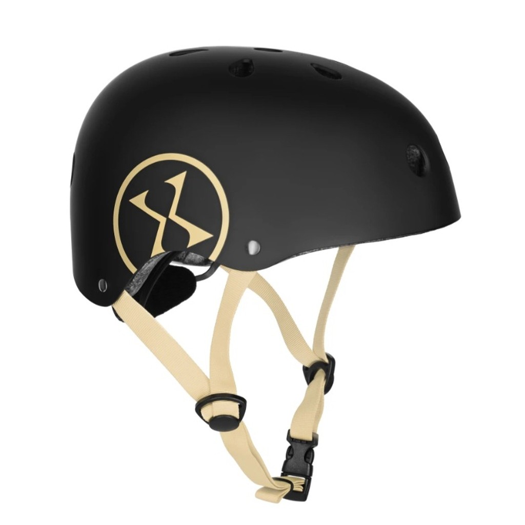 Nils Extreme Skaterhjelm MTW001 Black Beige