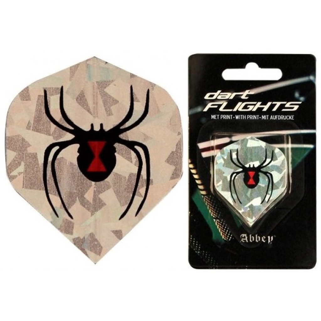 Dart Flight Black Spider Dart