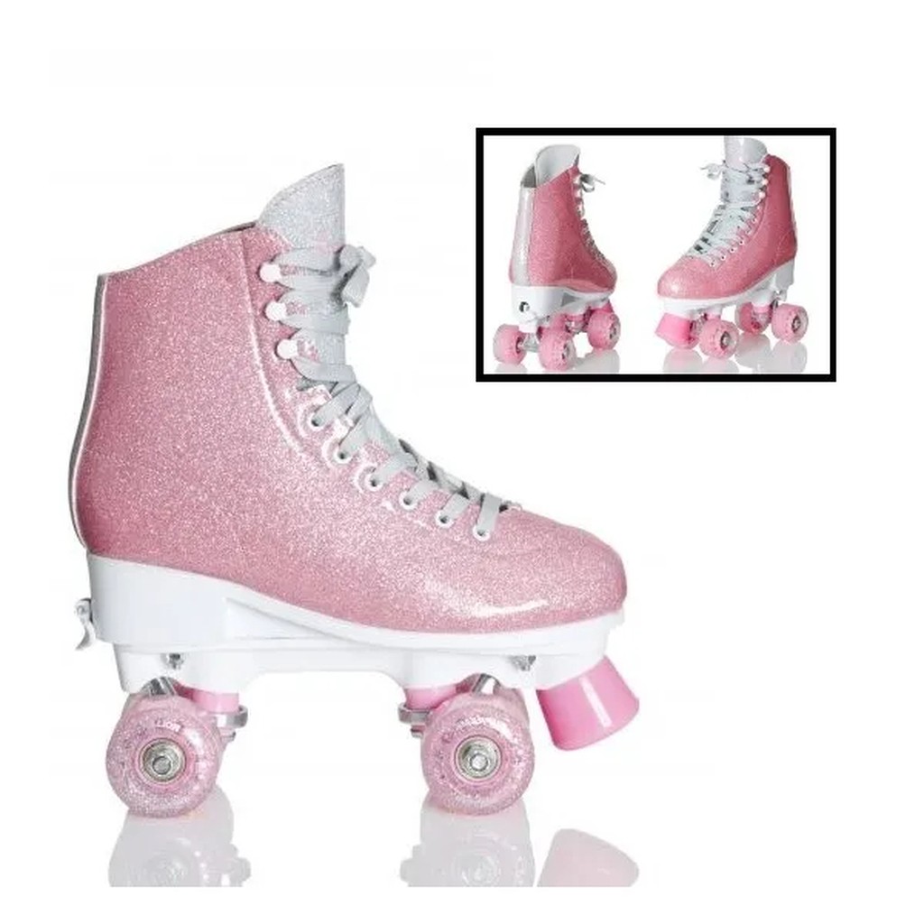 Supreme Del Rey Justerbar Rulleskøjte PINK