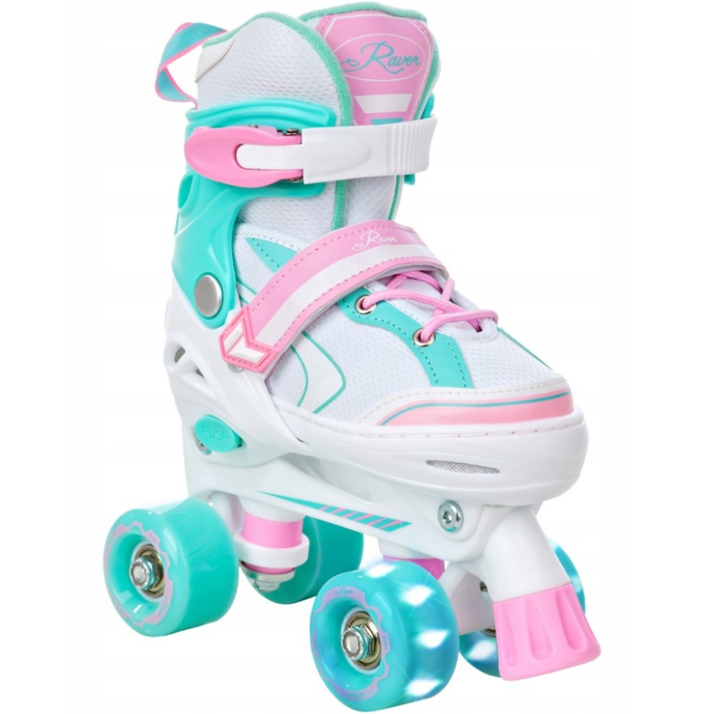 Raven SBS LIA Rulleskøjte med LYS i forhjul