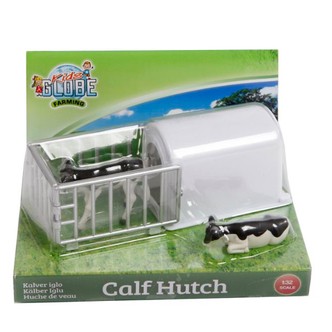 Kids Globe Kalvehus med 2 kalve