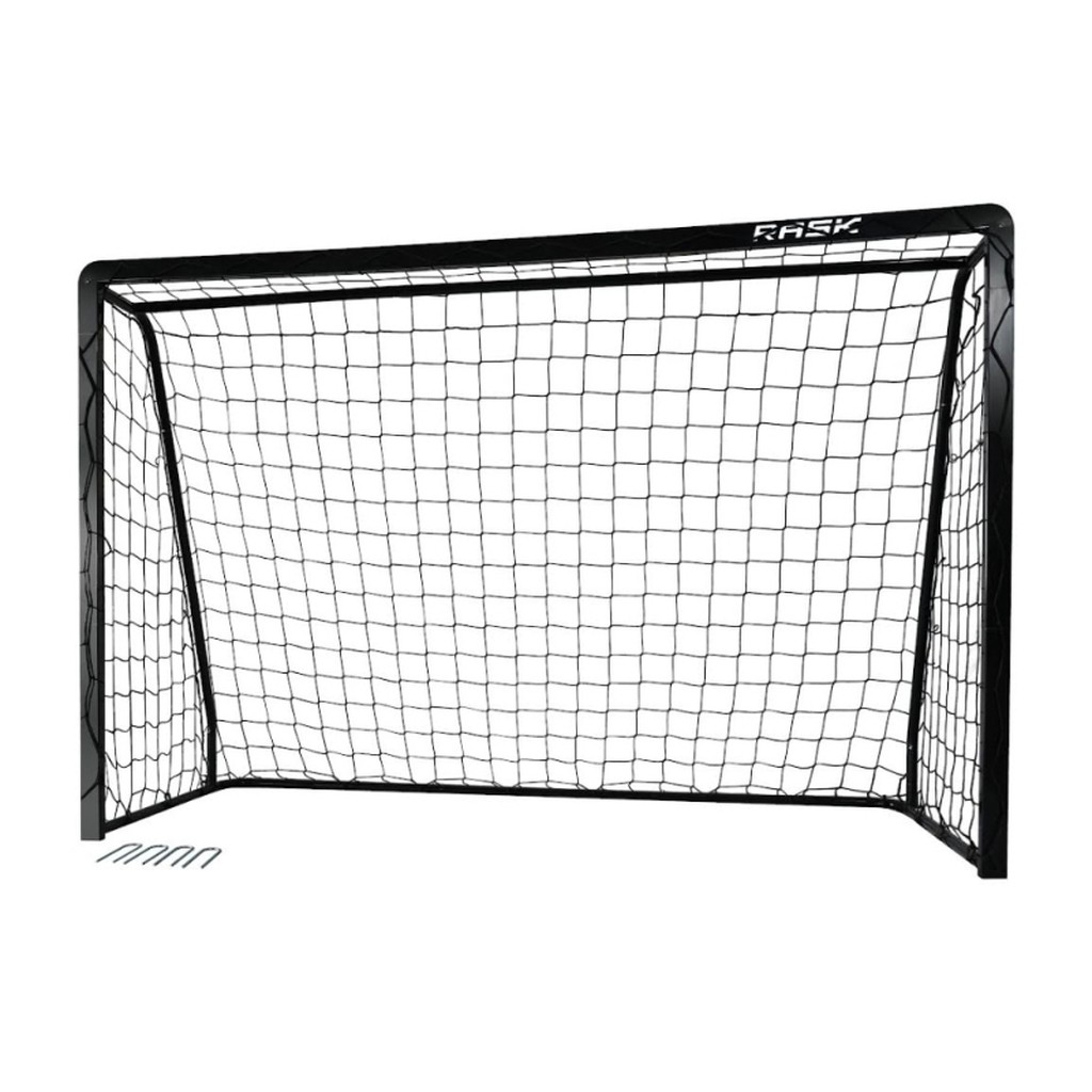 RASK Fodboldmål 240 x 160 cm SORT i stål med dobbelt overlægger