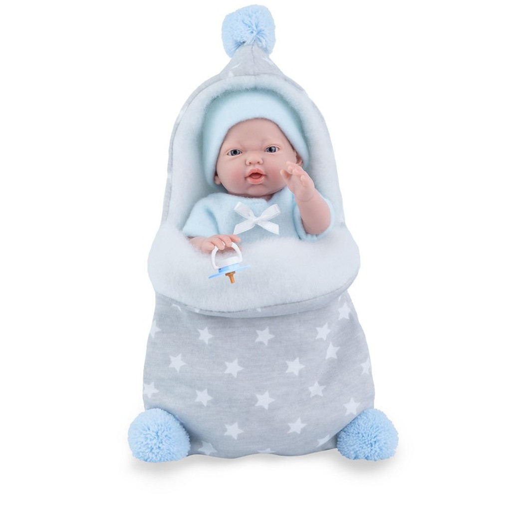 Marina & Pau Mini Golsinas NANA Dukke 21 cm blå