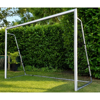 RASK 240 x 160 cm Fodboldmål Silver til haven