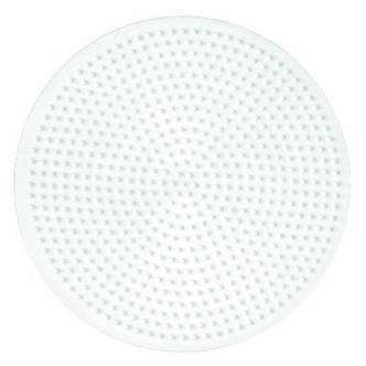 Hama stiftplade hvid, 12cm, rund