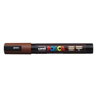 Posca Tusch Brun - PC-5M - 1stk