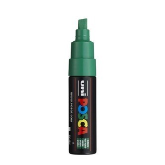 Posca Tusch Grøn - PC-8K - 1stk