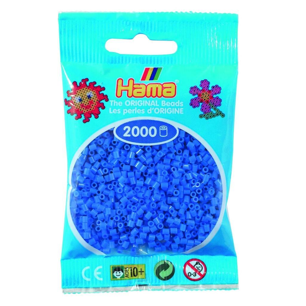 Hama Mini Perler  2.000 stk lyseblå - Mini (501-09)