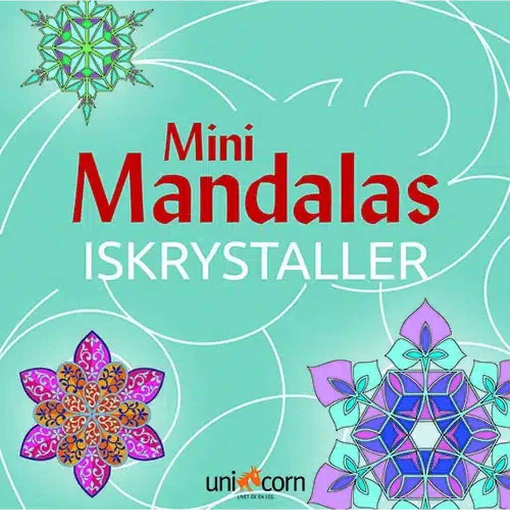Mini Mandalas - Iskrystaller - Malebog
