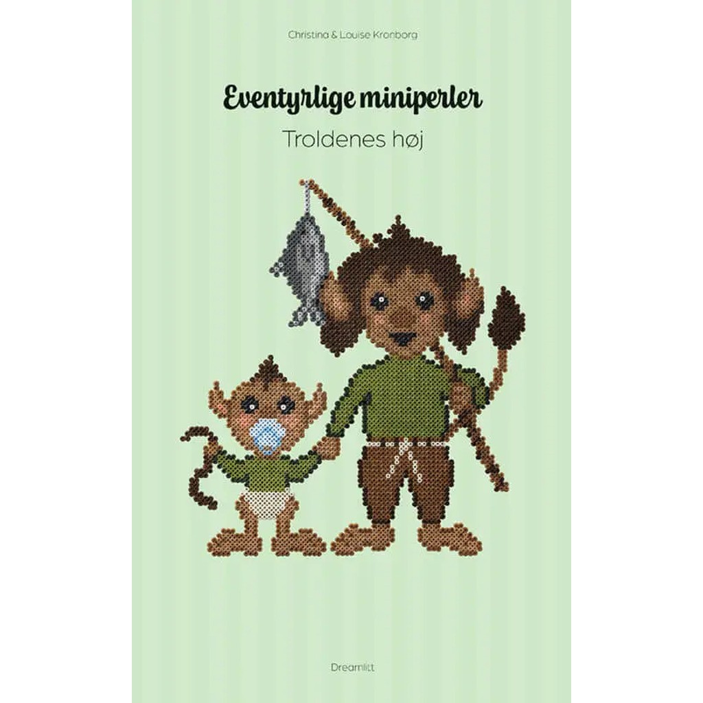 Eventyrlige miniperler  Troldenes høj, Perlebog - Christina og Louise Kronborg