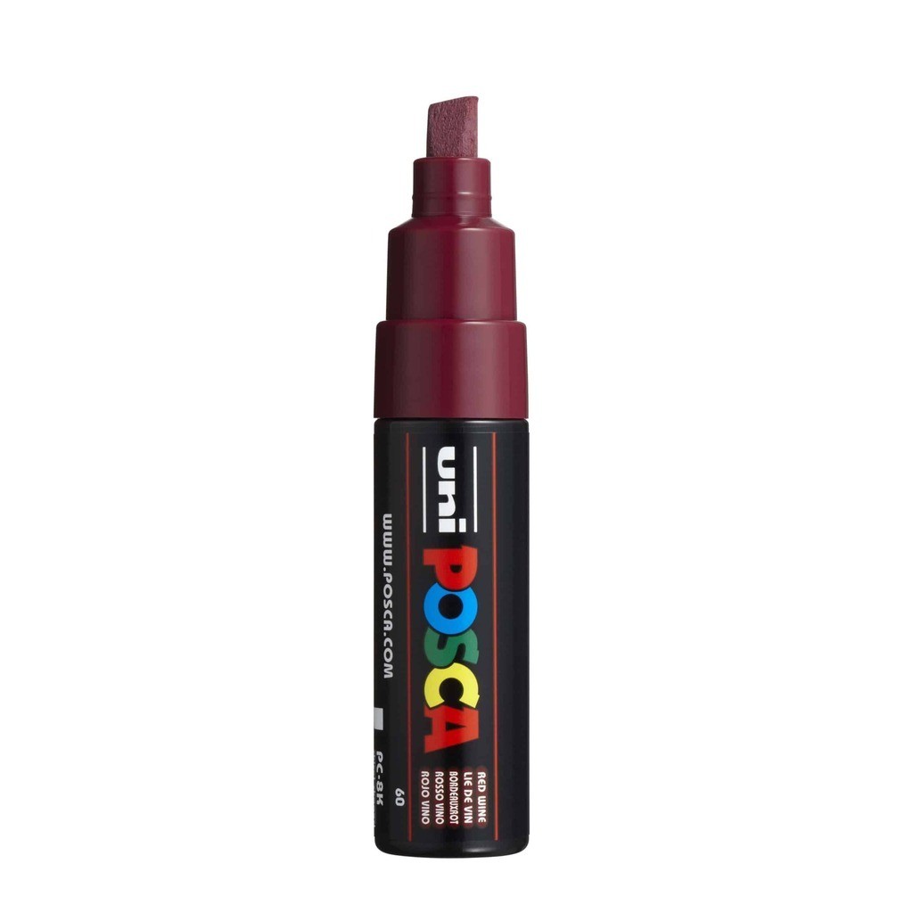 Posca Tusch Rødvin - PC-8K - 1stk