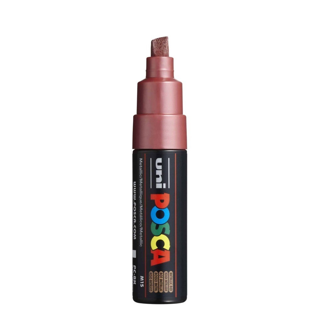 Posca Tusch Metallisk Rød - PC-8K - 1stk
