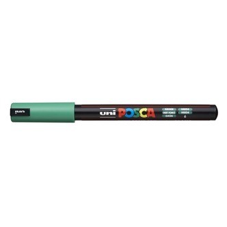 Posca Tusch Grøn - PC-1MR - 1stk