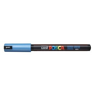 Posca Tusch Metallisk blå - PC-1MR - 1stk
