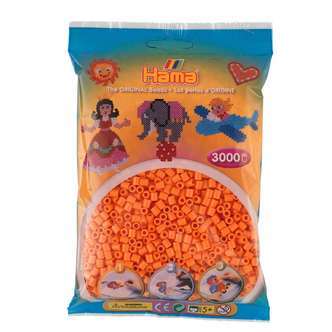 Hama Perler  3000 stk Abrikos Midi (201-79)