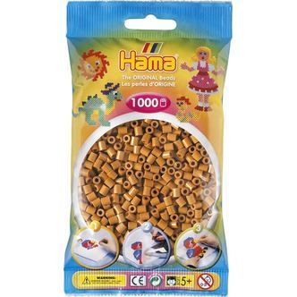 Hama Perler - 1000 stk lys brun - Midi (207-21