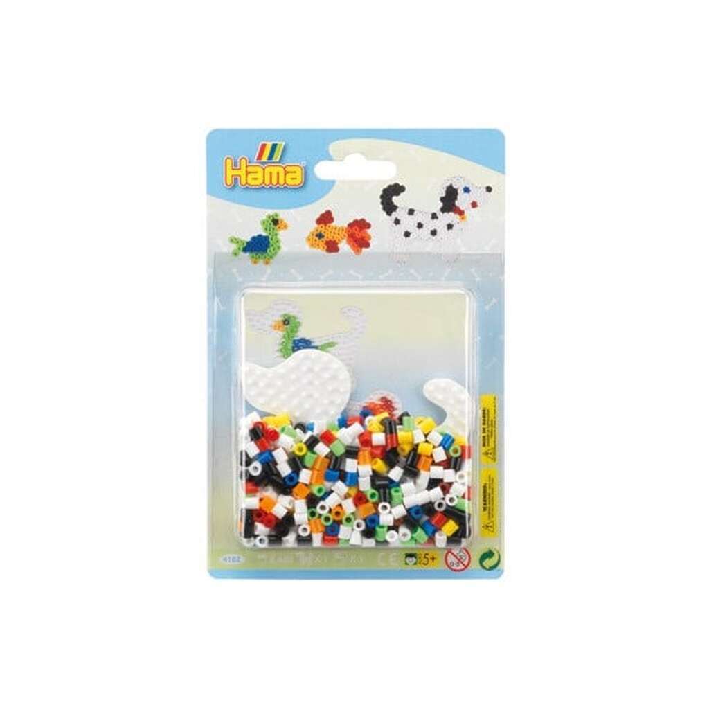 Hama Midi Perlesæt - Hund 450 perler + Perleplade