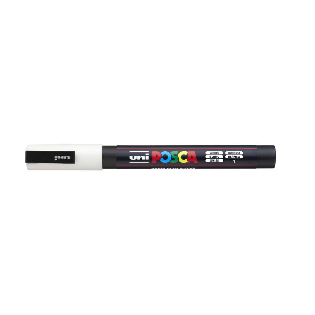 Posca Tusch Hvid - PC-3M - 1stk