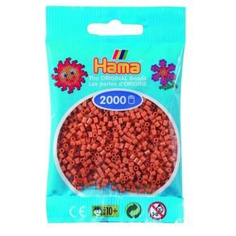Hama Mini Perler  2.000 stk lysebrun - Mini (501-21)