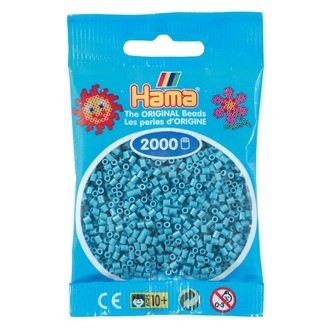 Hama Mini Perler  2.000 stk turkis - Mini (501-31)