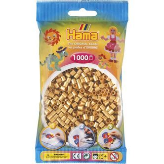 Hama Perler - 1000 stk guld - Midi (207-61)
