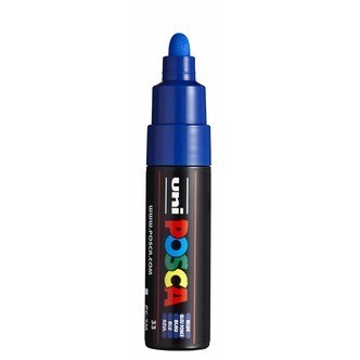 Posca Tusch Blå - PC-7M - 1stk