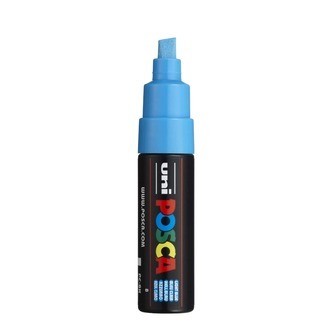 Posca Tusch Lyseblå - PC-8K - 1stk