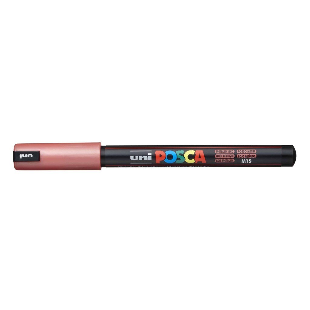 Posca Tusch Metallisk rød - PC-1MR - 1stk