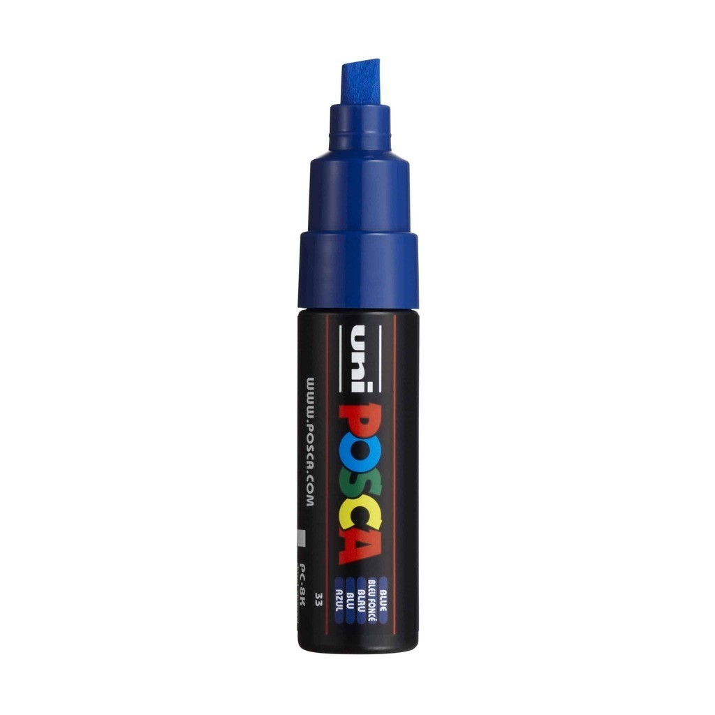 Posca Tusch Blå - PC-8K - 1stk