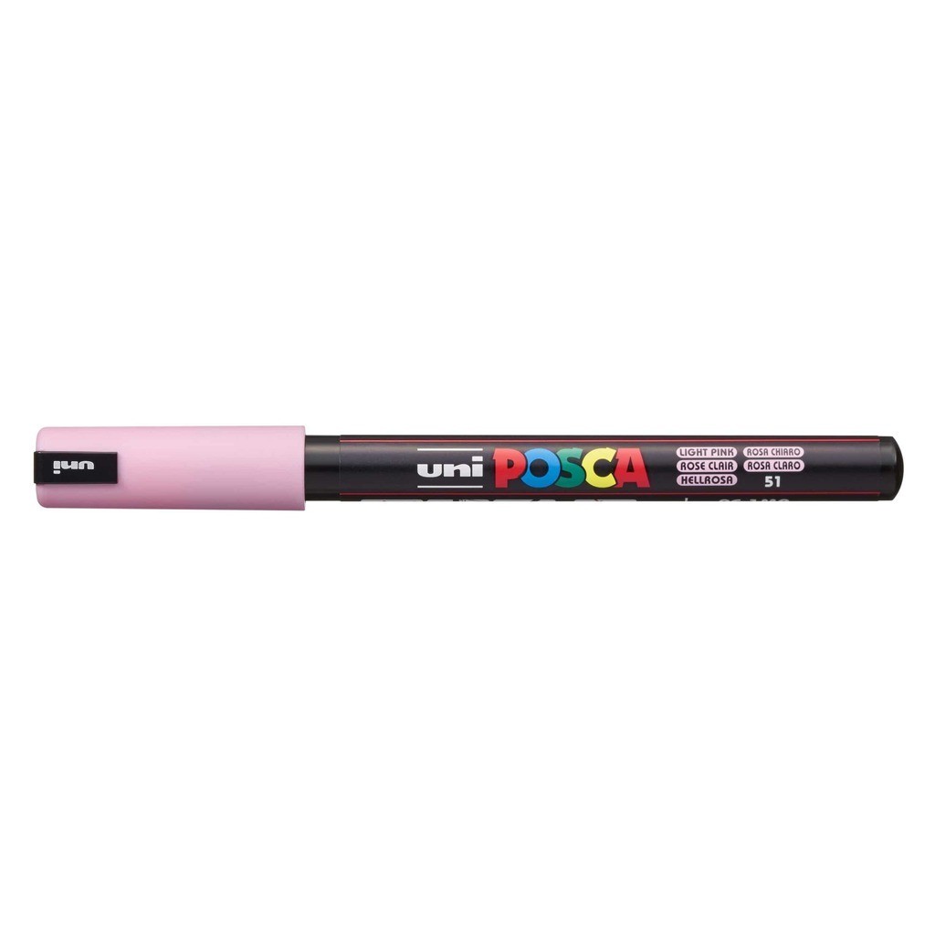 Posca Tusch Lyserød - PC-1MR - 1stk