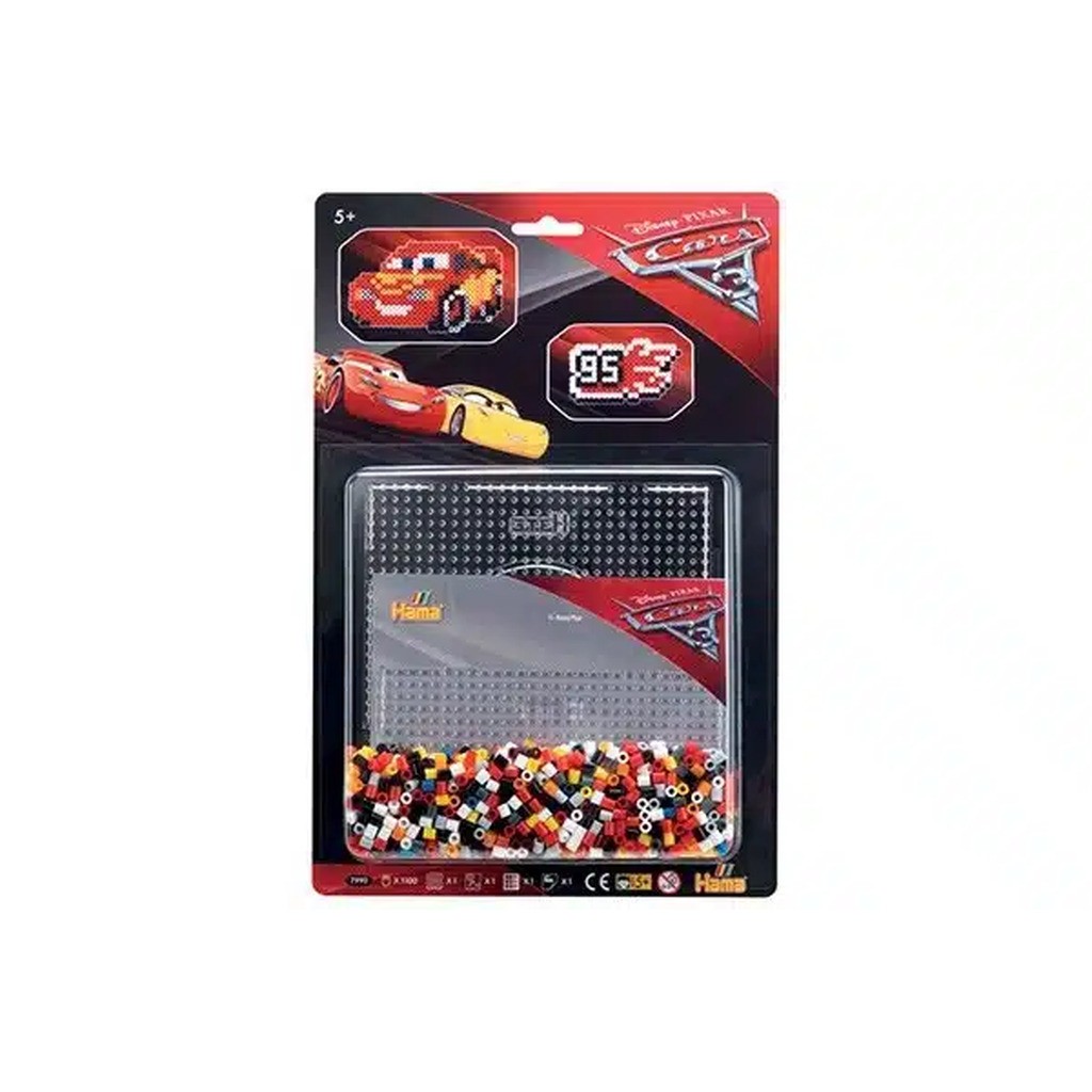 Hama Midi Perler - Gaveæske Disney Cars 3