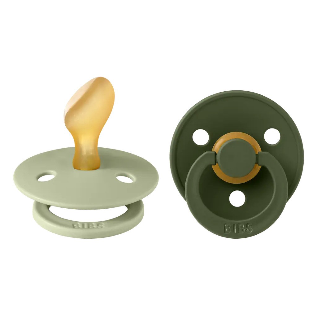 2 pk. Colour Latex Size 2 Anatomical. Sage/Hunter Green