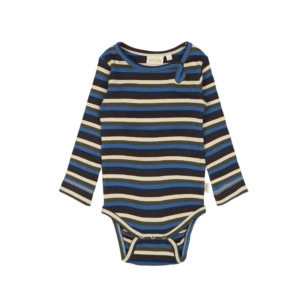 Body ls striber - True Navy Multi Stripe - 62