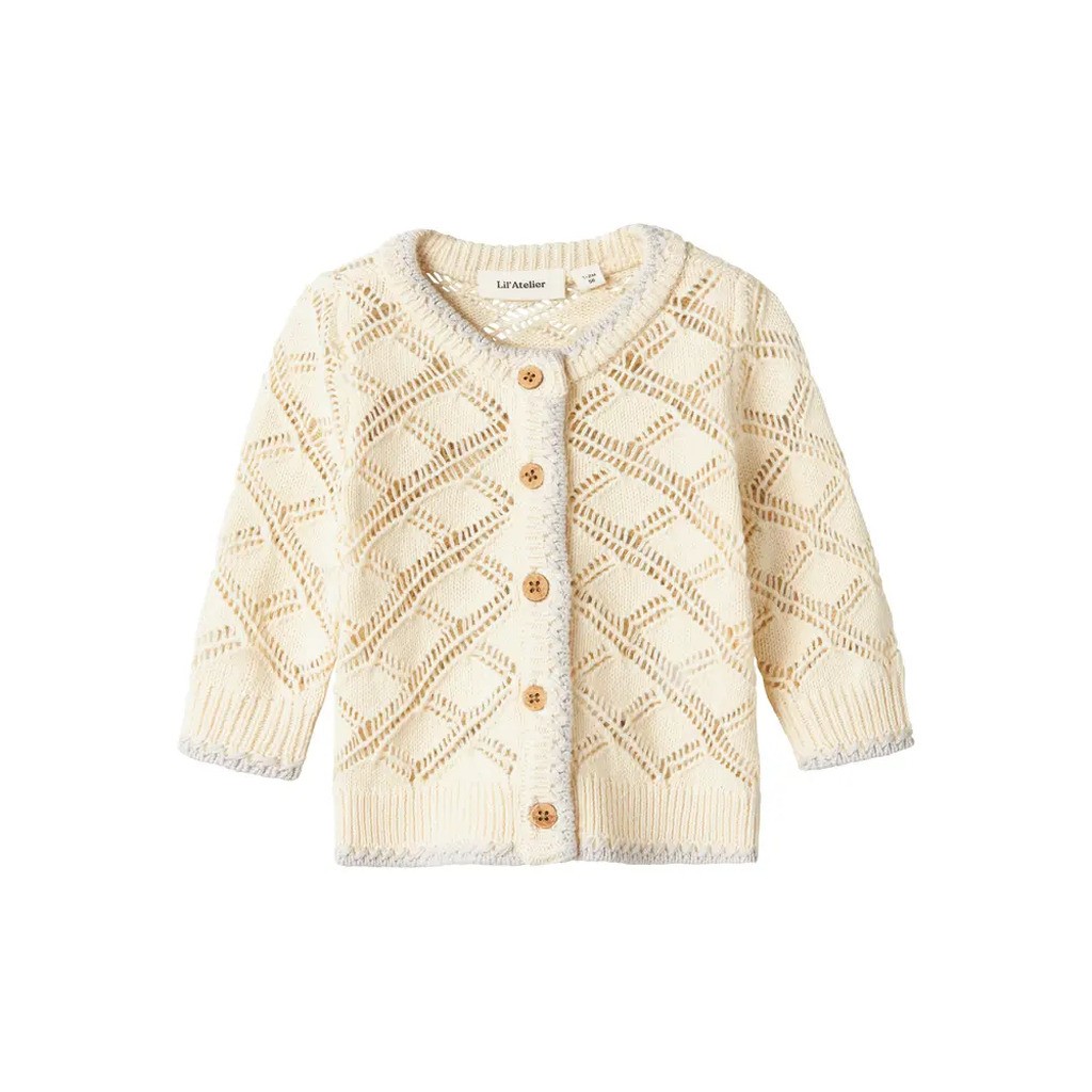 Fanna ls strik cardigan - TURTLEDOVE - 68