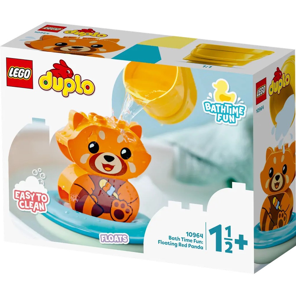 Sjov i badet: Flydende rød panda 10964 LEGOÂ® DUPLOÂ®