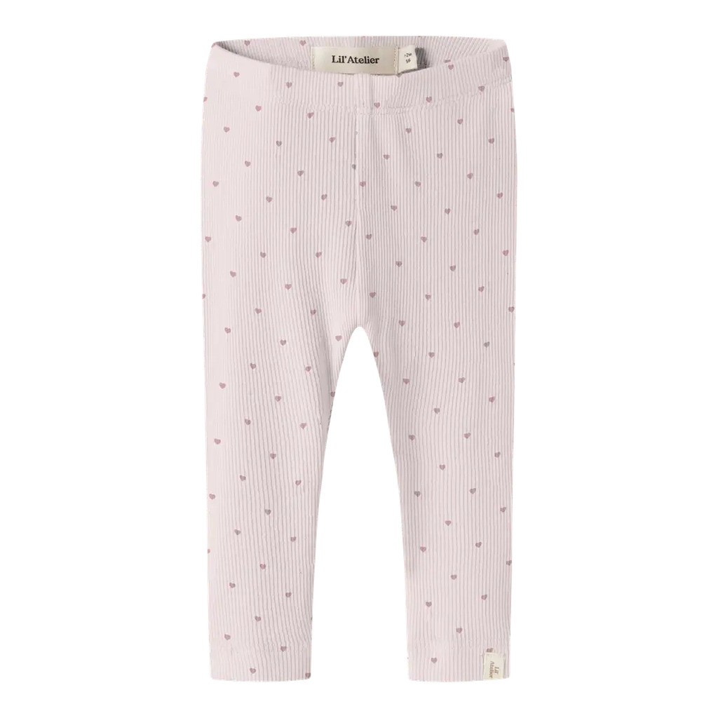 Lil' Atelier Gayo Sig Slim Leggings - Turtledove - 56