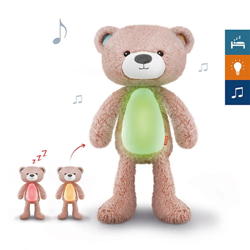 Bjørnen Brody, søvntræner - pink - Onesize