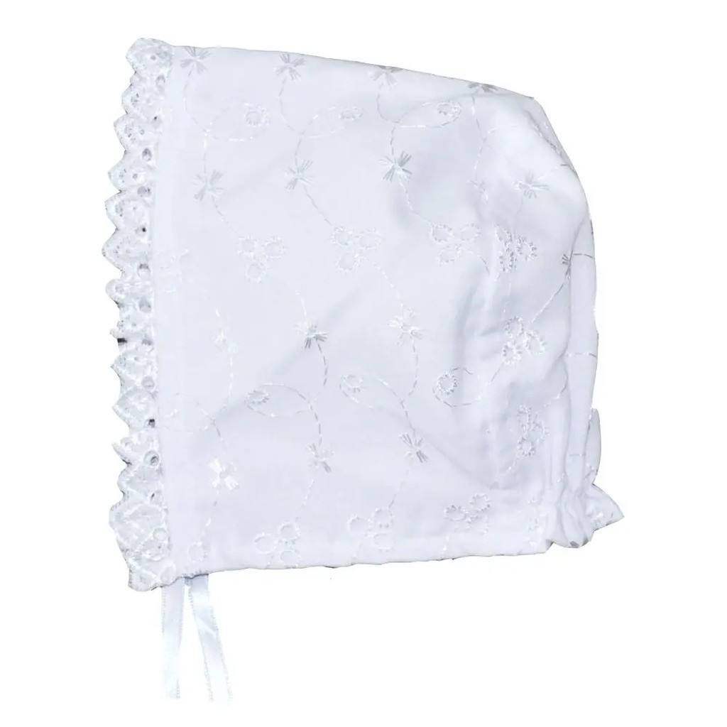 Dåbshat - Natur hvid