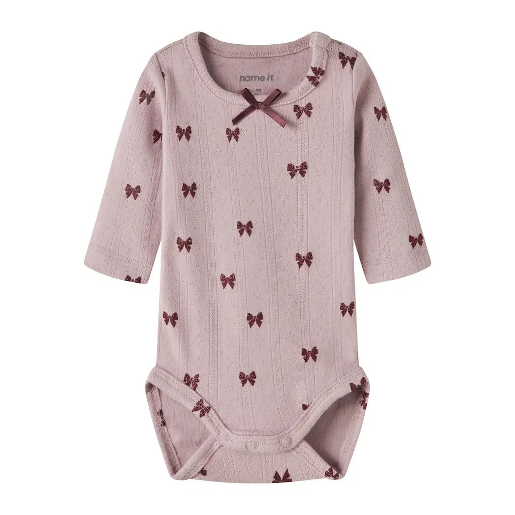 Ribbea Langærmet Body - Keepsake Lilac - 62