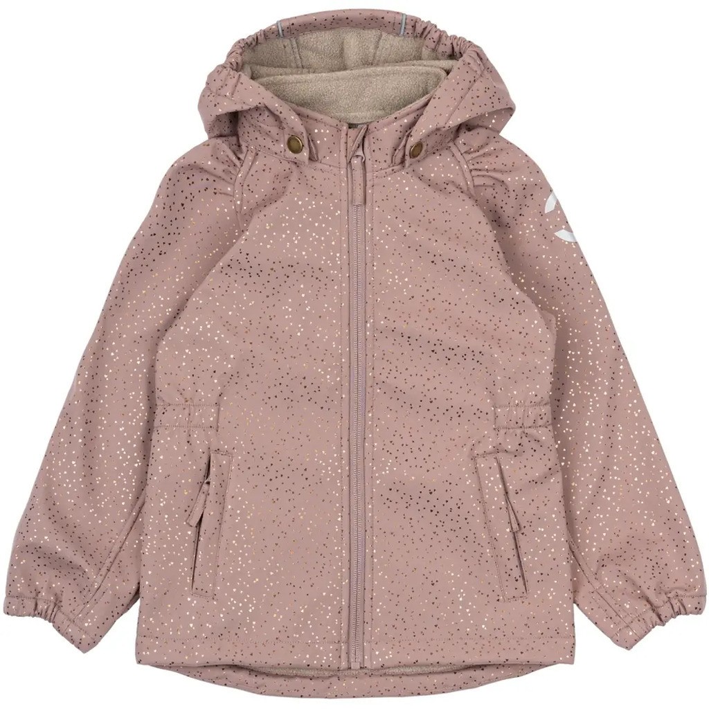 Softshell Jakke Recycled AOP - TWILIGHT - 6 ÅR