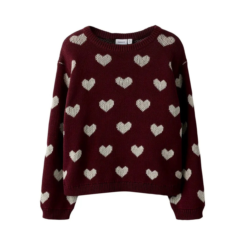 Oana Striktrøje - Burgundy - 98