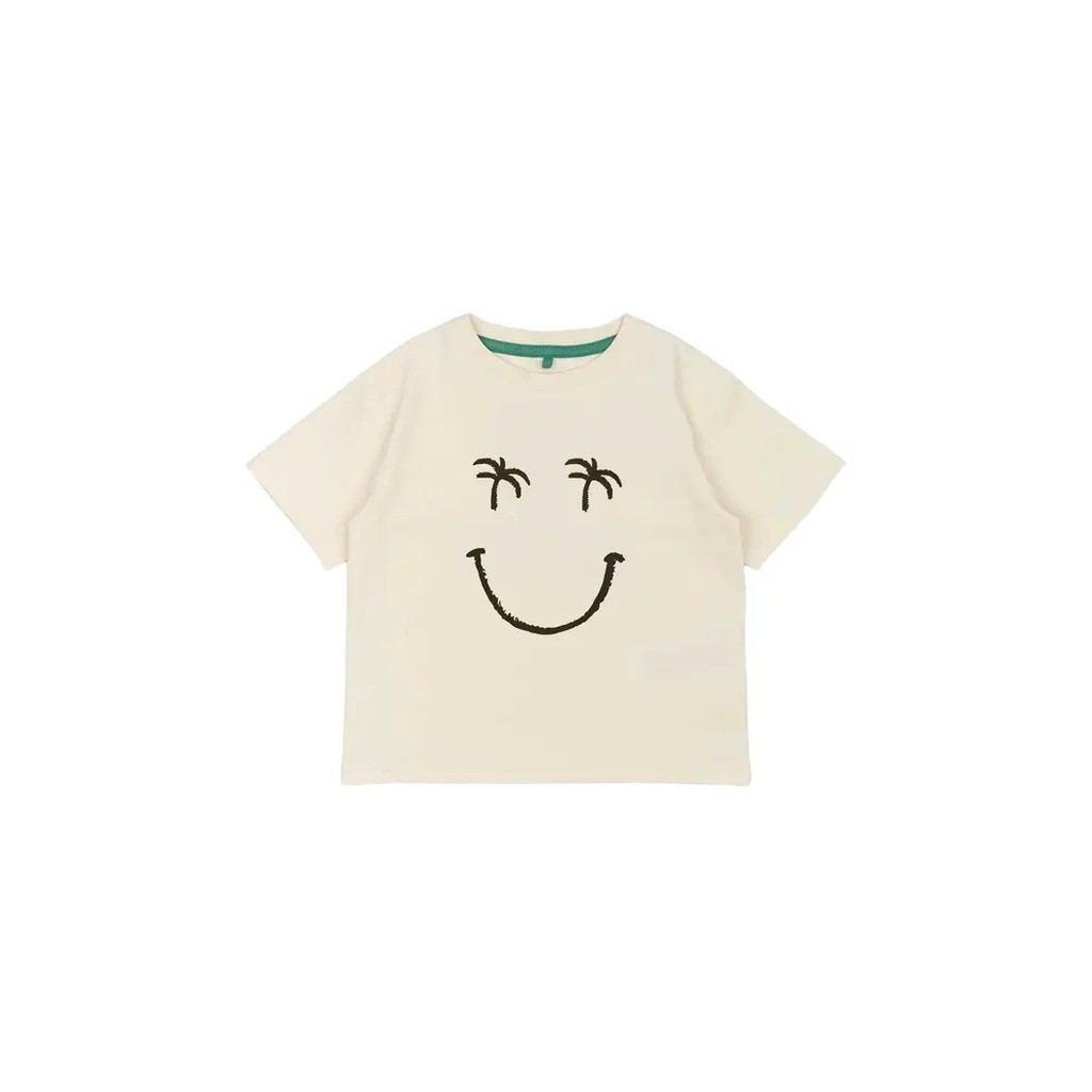 Orwin T-shirt - White swan - 80