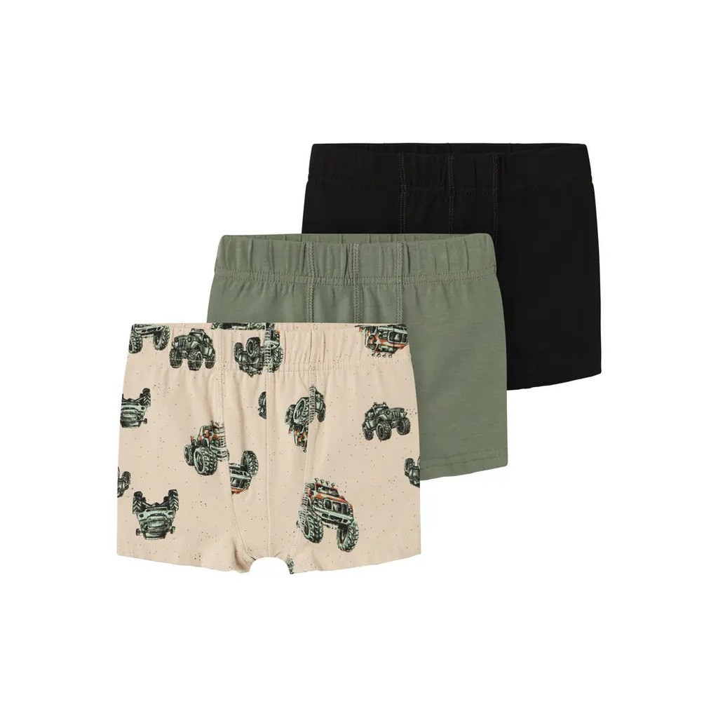 Boxer Shorts 3P Monster Truck - Peyote - 104