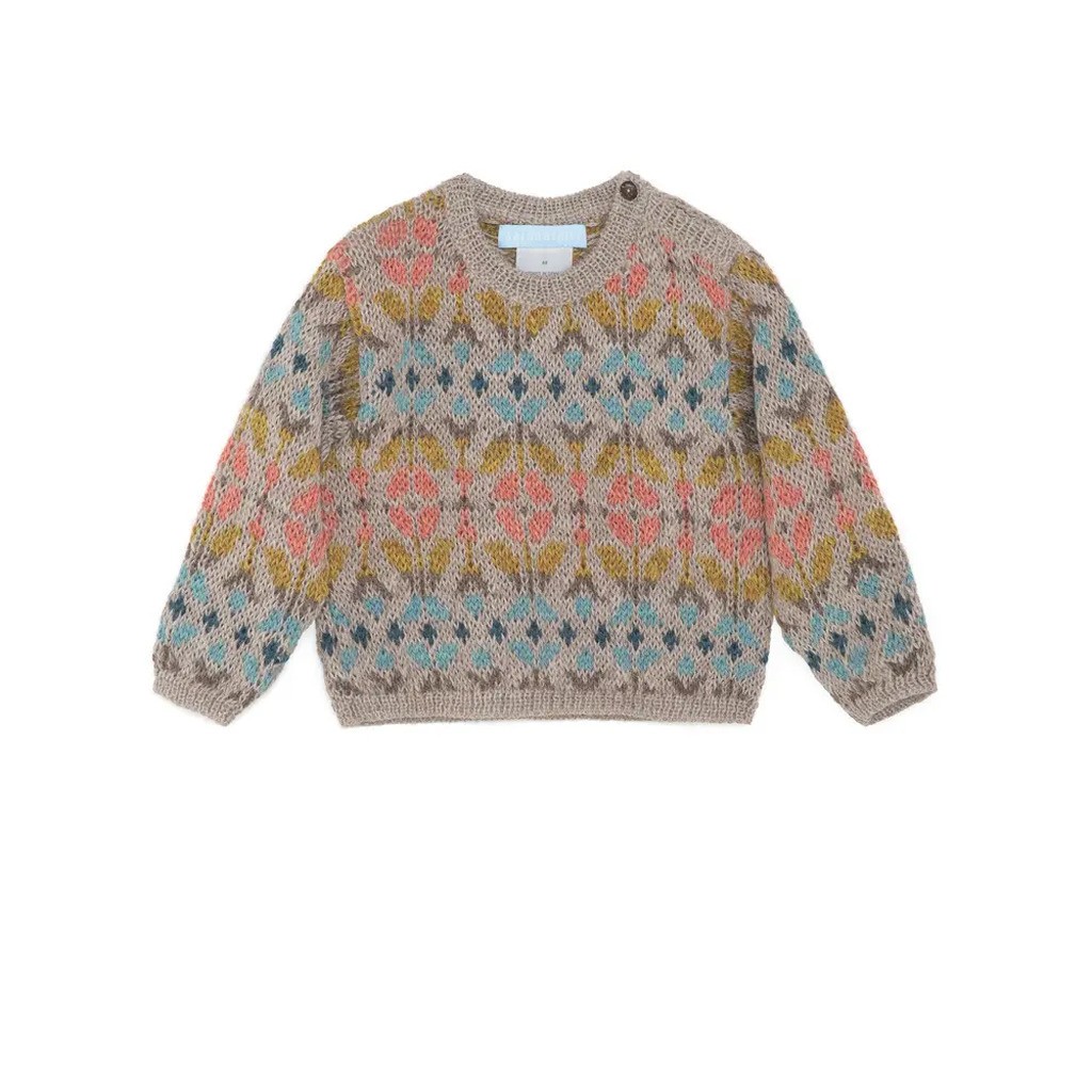 Alpaca Uld Sweater - MULTI - 80 / 12 MDR.