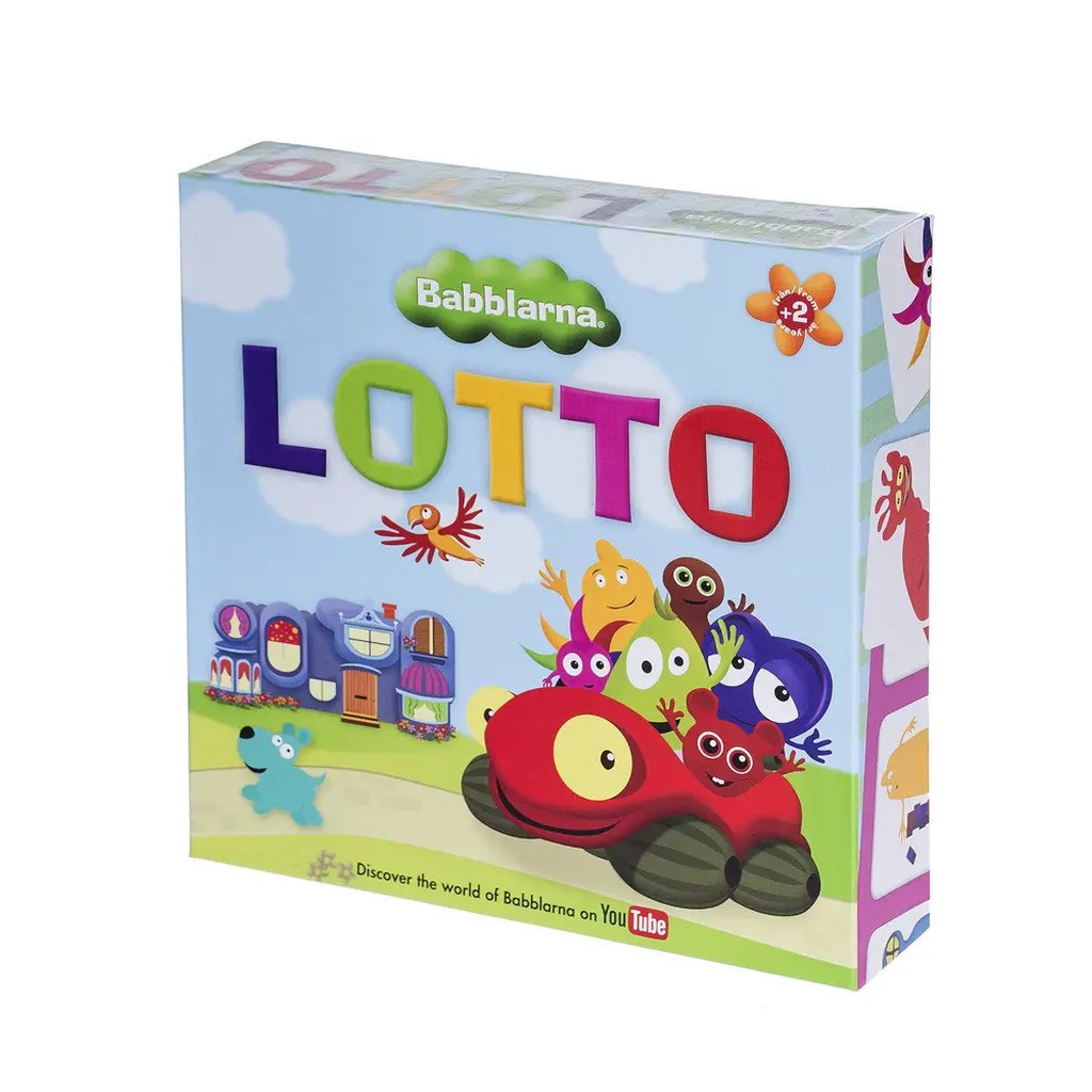 Spil Lotto multifarvet