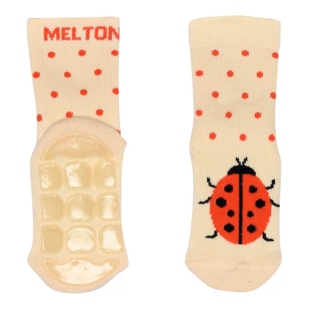 Ladybug strømpe - anti-slip - 2274 - 20/22