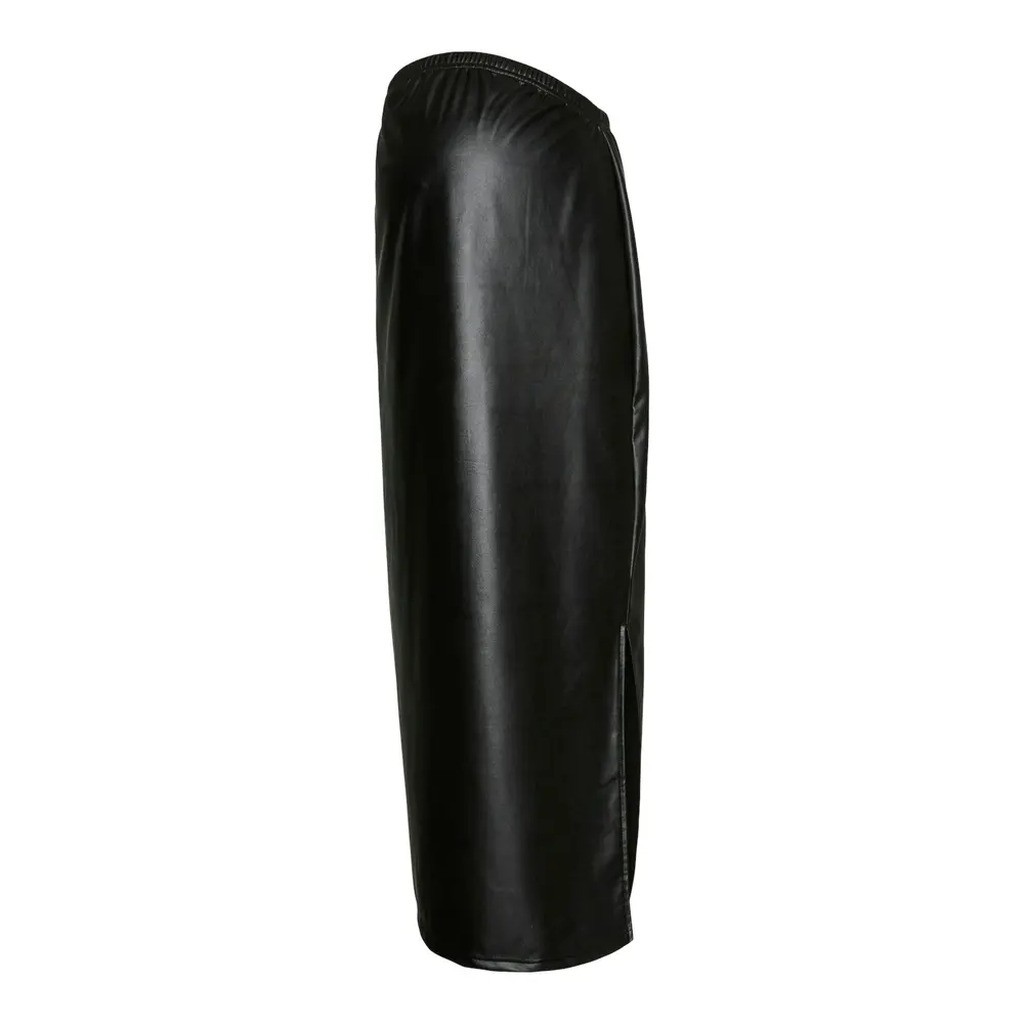 Soya jrs pu nederdel hw - BLACK - M